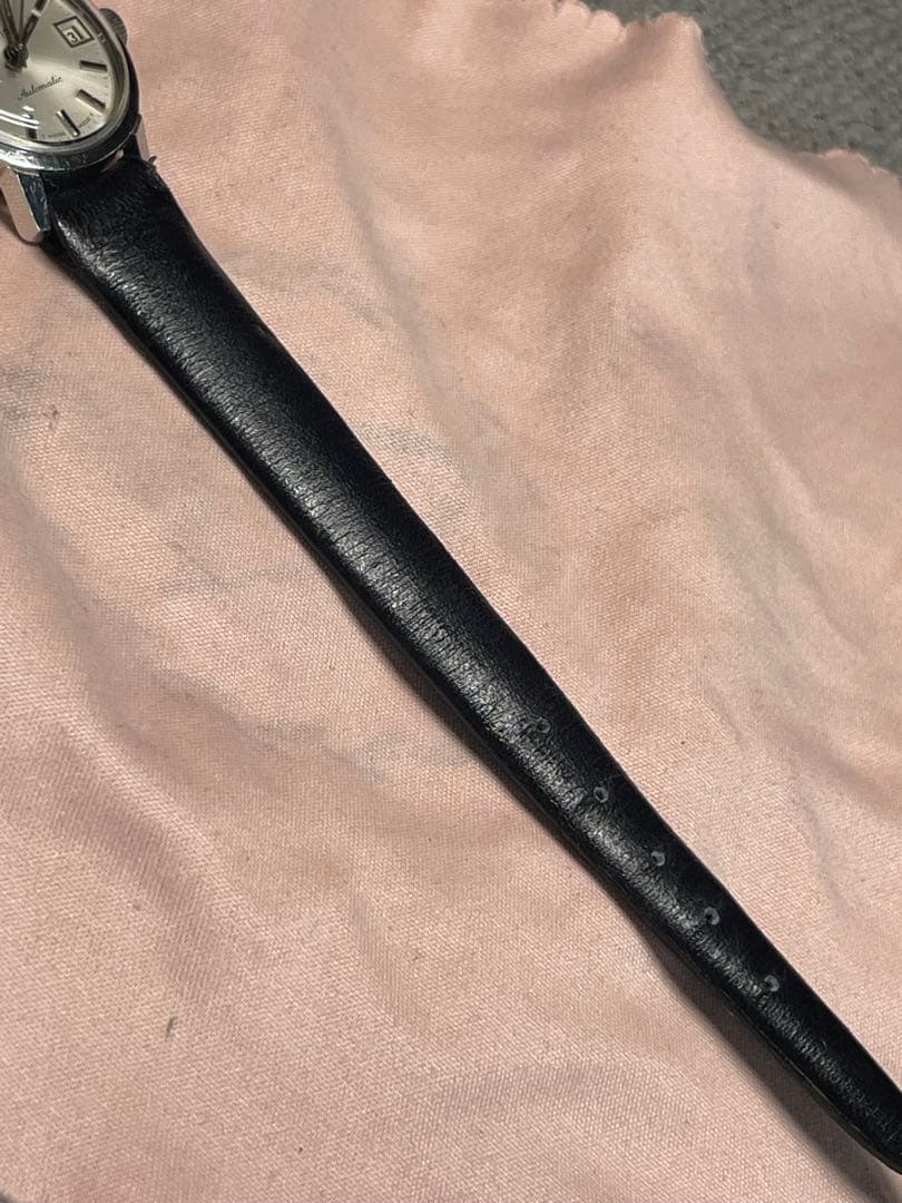 SWISS ZODIAC Automatic Date 正確稼働　新革ベルト　箱