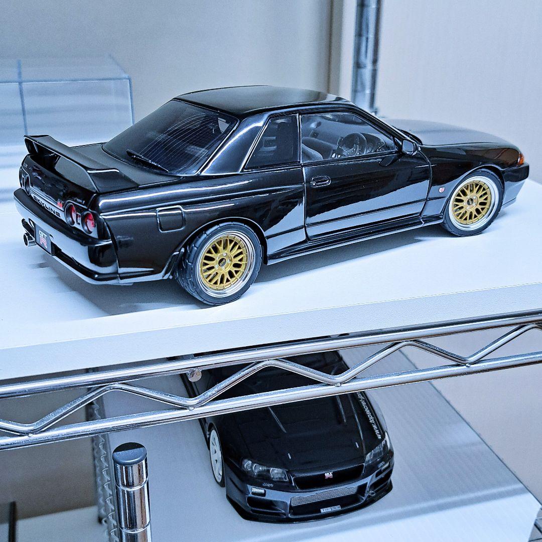 【中古カスタム】 オートアート 1/18 GT-R R32 V-SPEC II