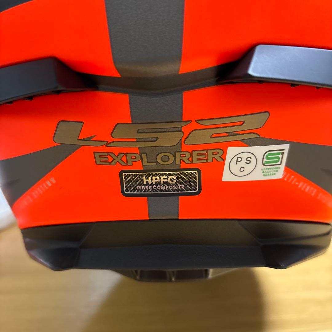 LS2 MX701 Explorer フルフェイスヘルメット　インカム付き