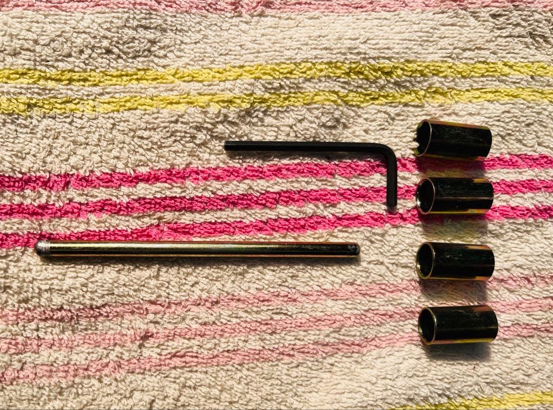 ブラックサスペンション 2個セット オーリンズタイプ　サスペンション320mm