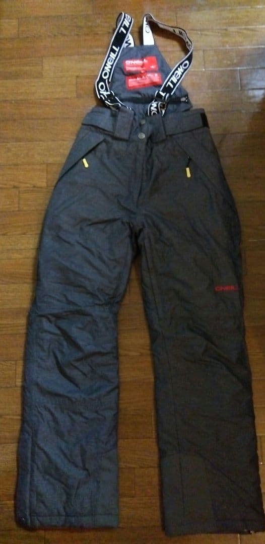 O'Neill スノーボード ズボン日S-Mサイズ グレー　オーネル　ビブパンツ