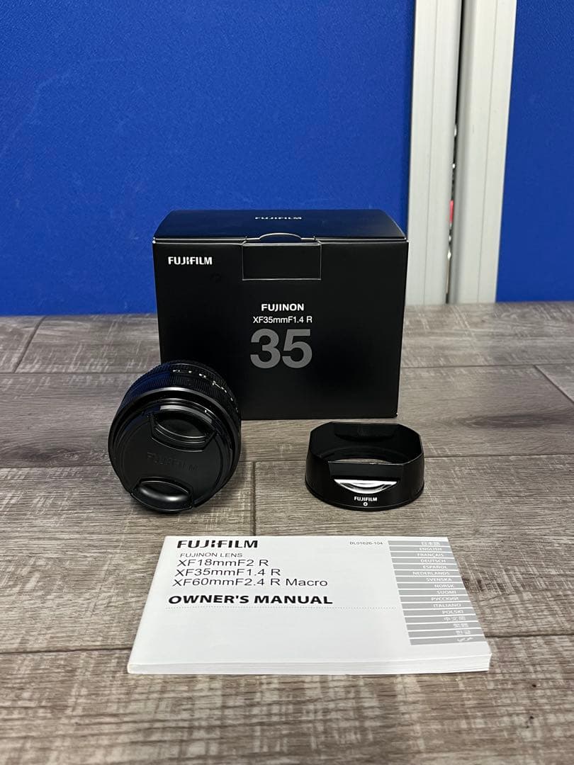 【美品】FUJIFILM XF35mmF1.4 R レンズ