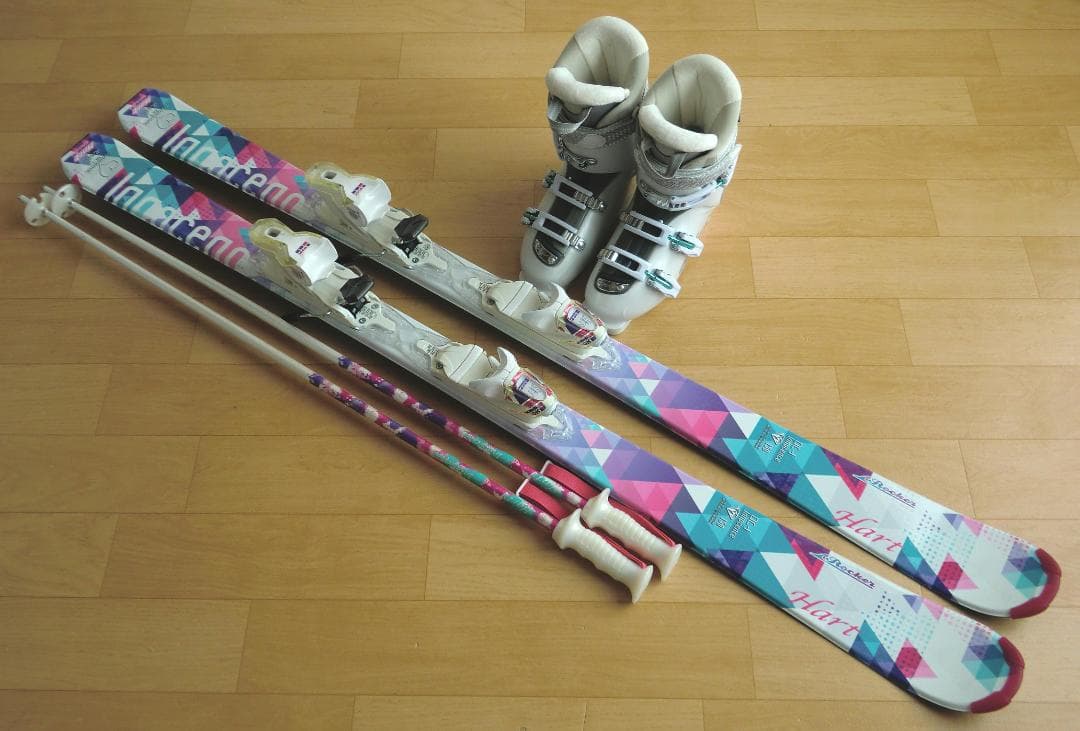 ■■12月・1月限定■送料無料■Hart■女性用スキーセット■150/25■■