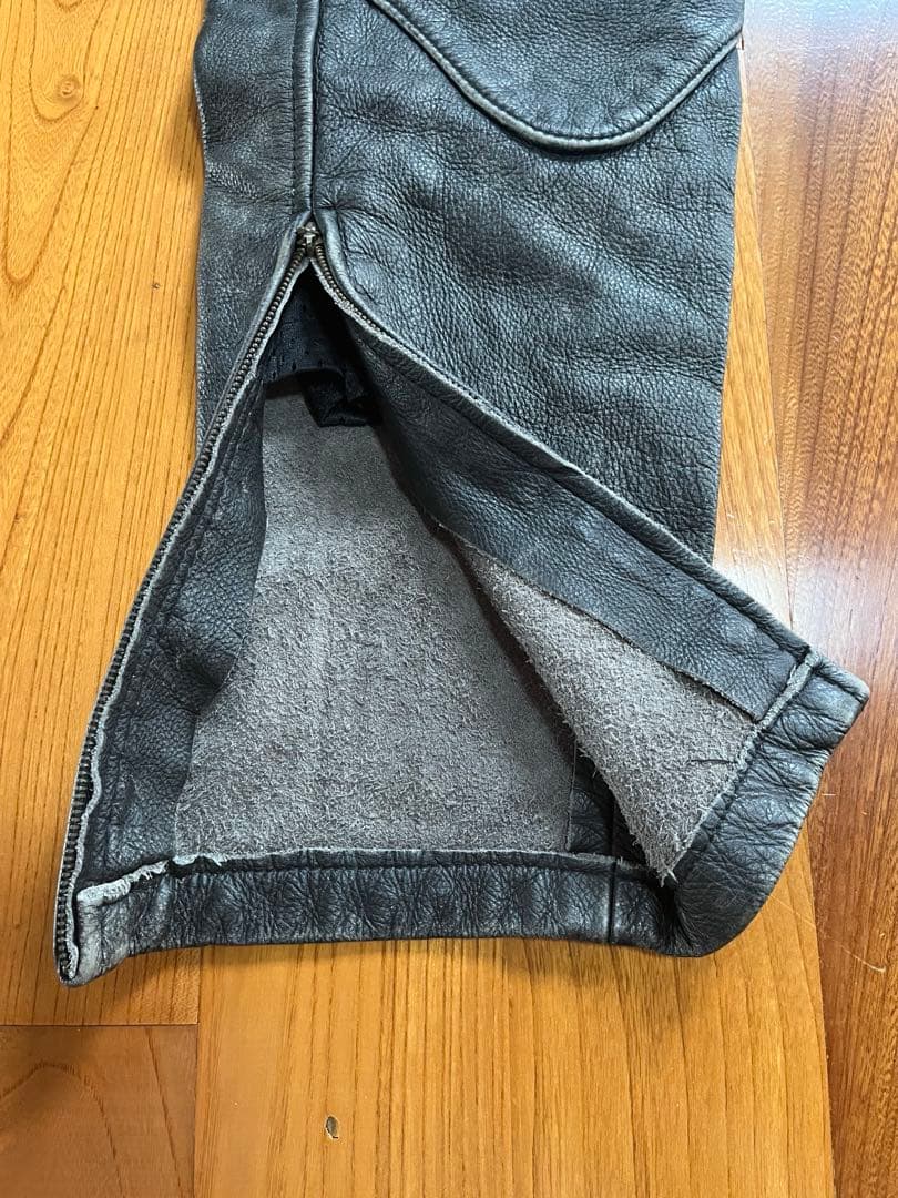 ［未使用品］ライディングレザーパンツ　Mサイズ　送料込み