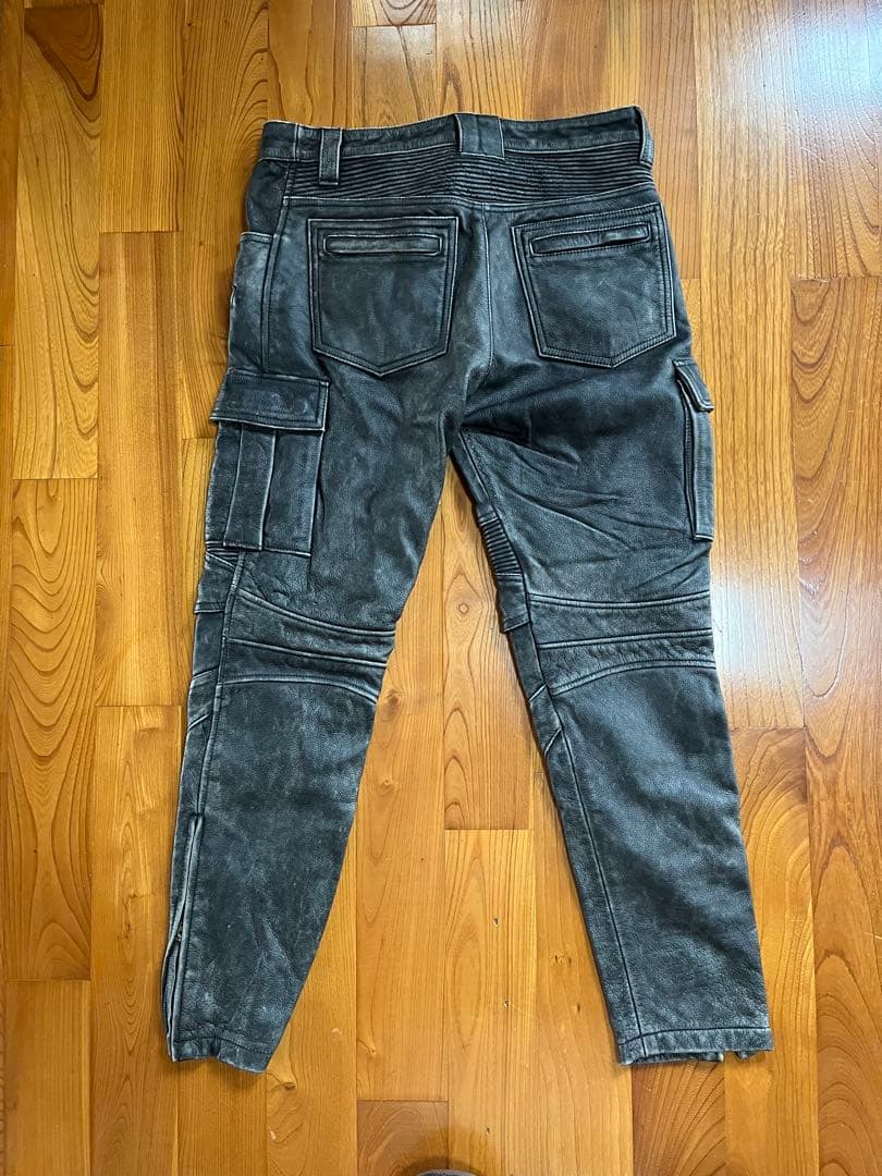 ［未使用品］ライディングレザーパンツ　Mサイズ　送料込み