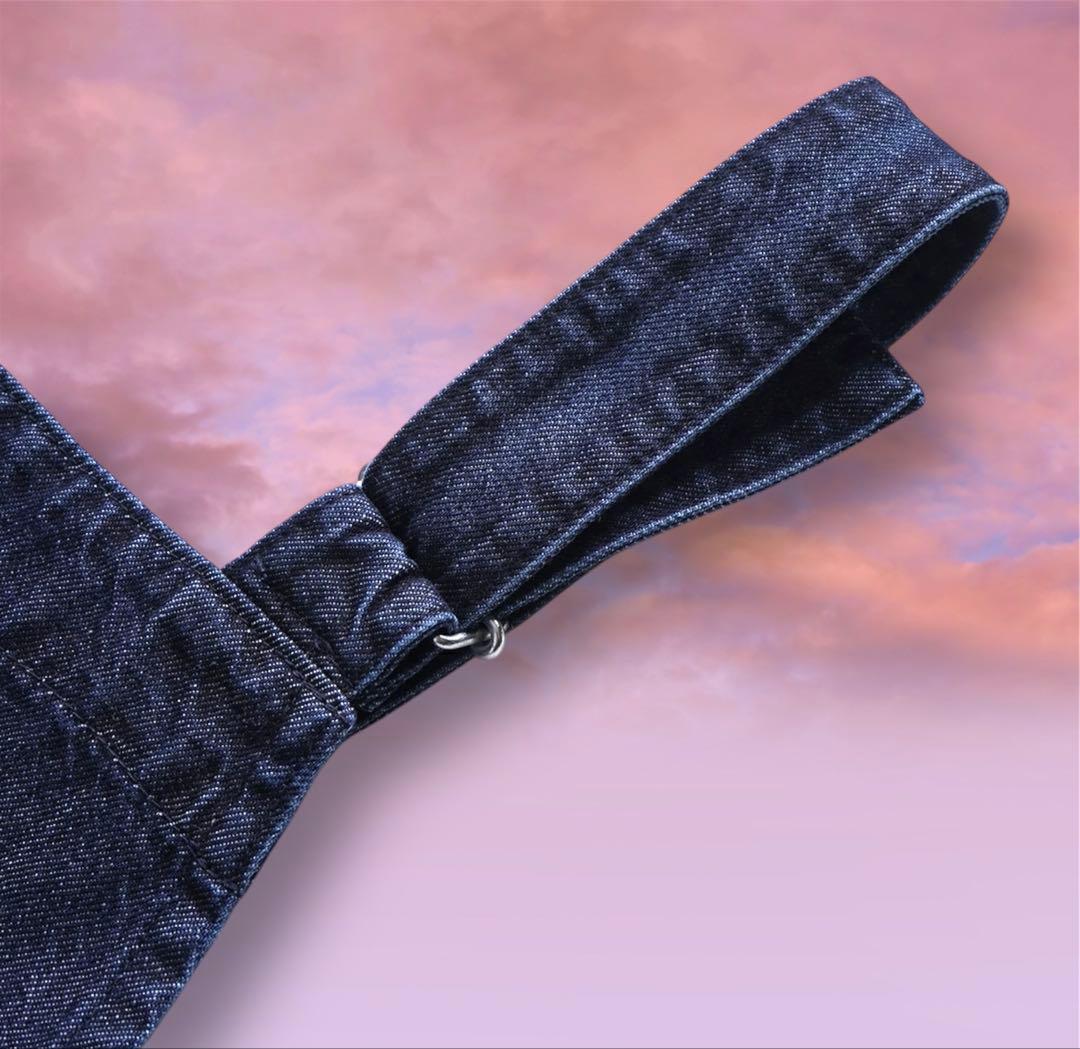 日本製 新品タグ付 ダントンDANTON デニムサロペットパンツ オーバーオール