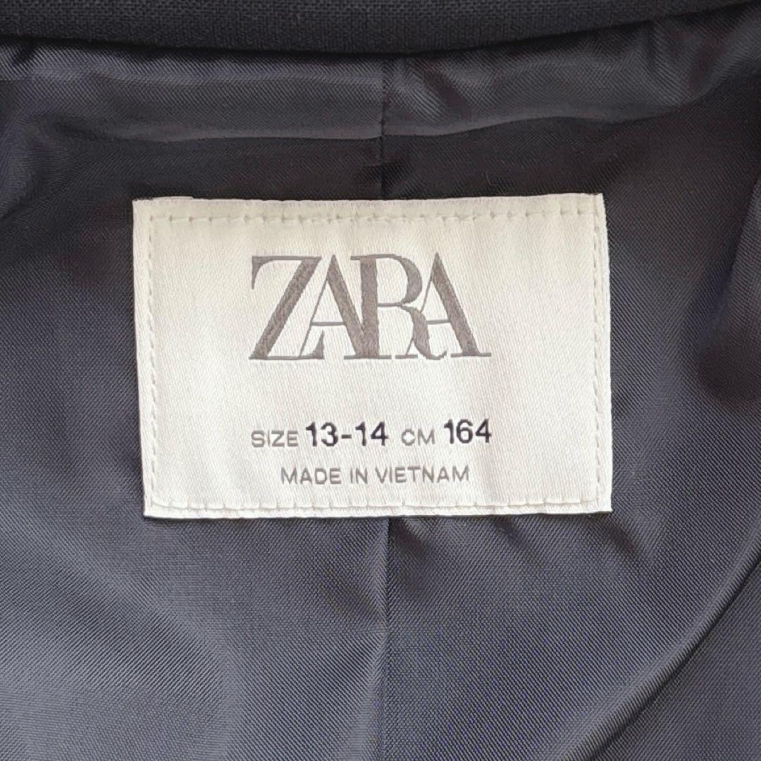 極美品✨ZARA ザラ 5点セット 小学生 卒業式 スーツ ネイビー 160㎝