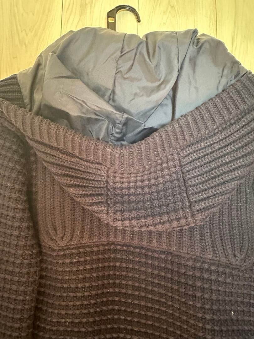 Bark ネイビー ダッフルコート