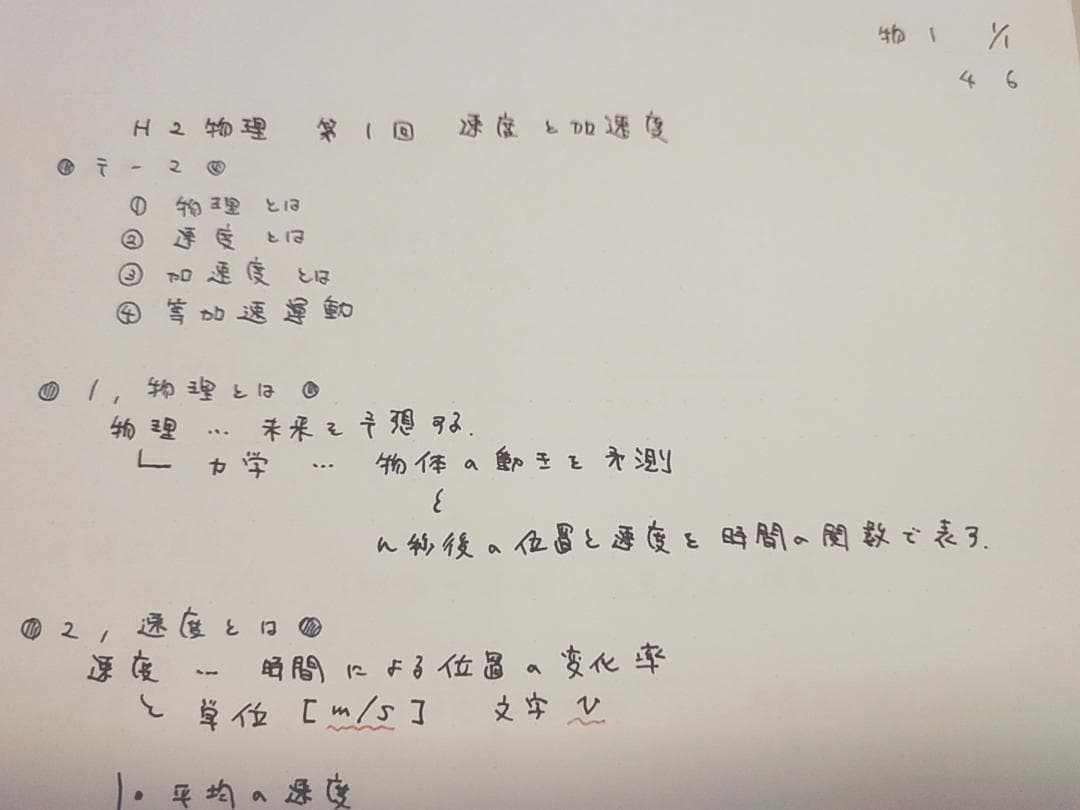 鉄緑会の上位クラスによる高2物理基礎講座板書集　駿台　河合塾