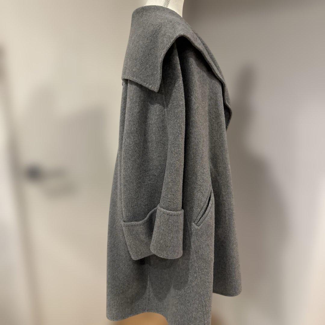 ロペ　ウールコート　グレー