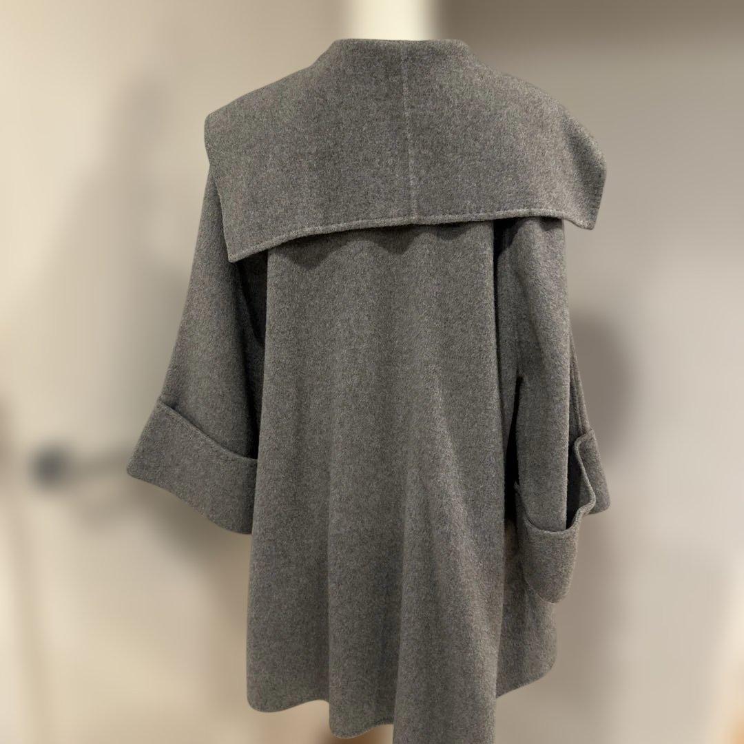 ロペ　ウールコート　グレー
