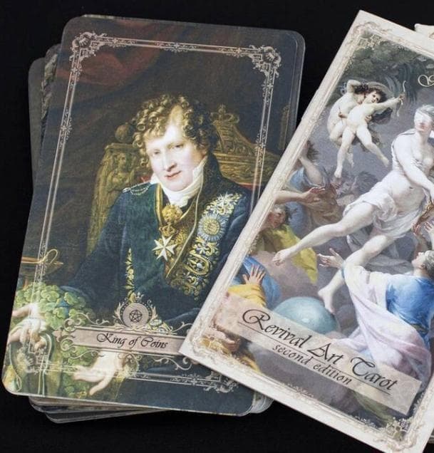 【正規品】神々しい美麗デッキ✨美しい絵画のタロット／リバイバルアート2nd