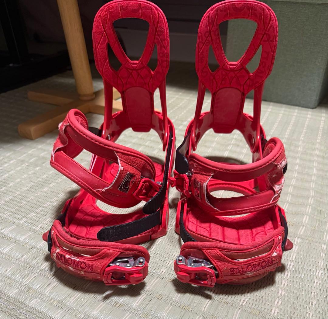 Salomon スノーボード ビンディング S/Mサイズ ディスク付き