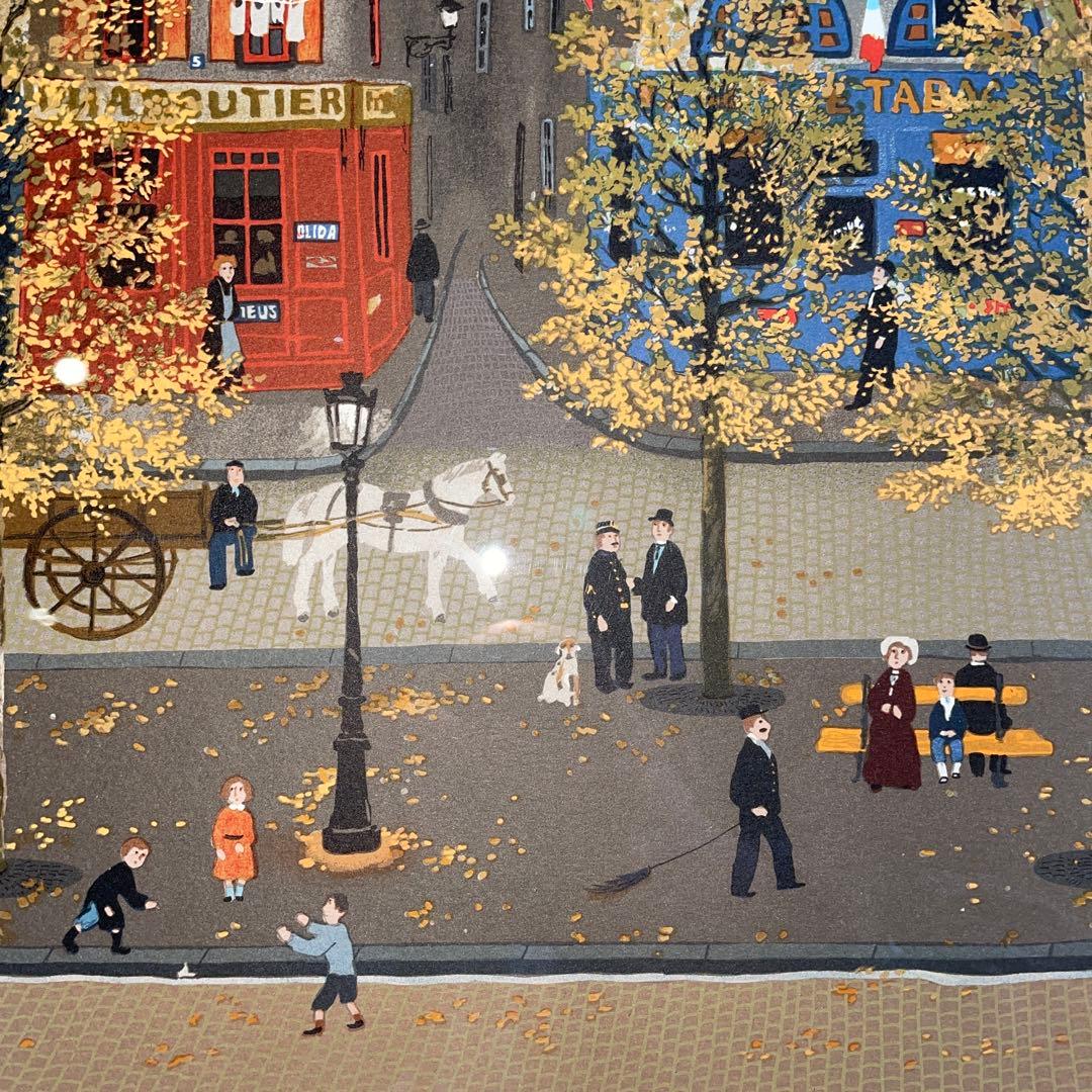 ミッシェル ドラクロワ　リトグラフ【石版画】　1985年　LE MANGE