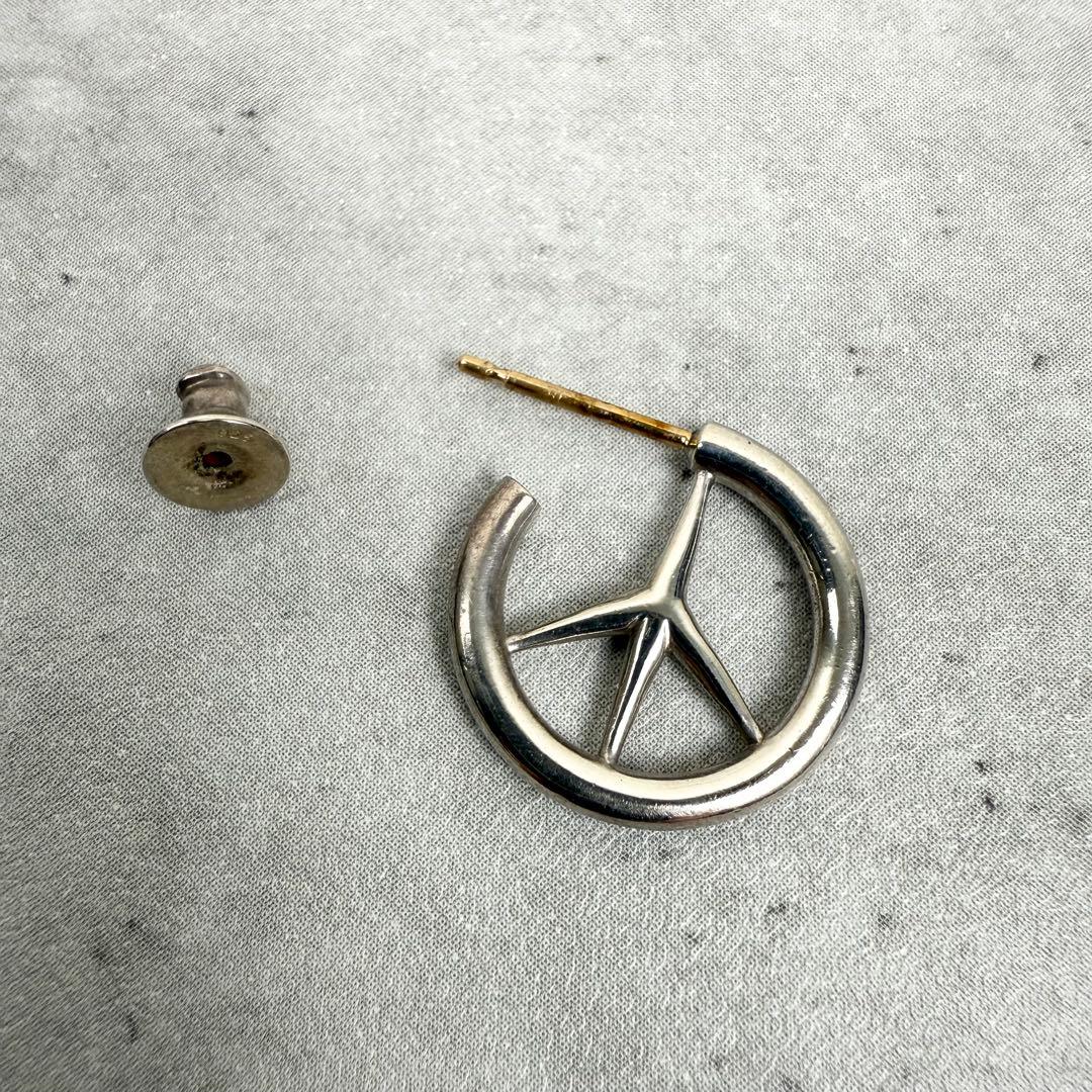 CAREERING TRIPSTER ピアス　キャリアリング 片耳 シルバー