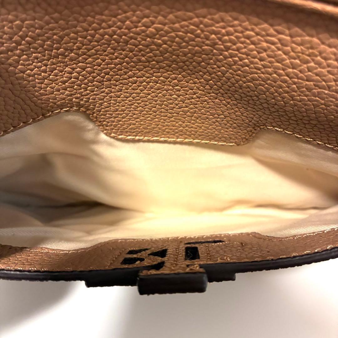 専用　ローレンラルフローレン レザー ショルダーバッグ ブラウン