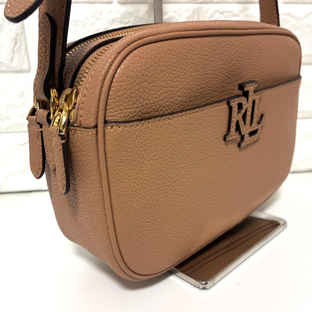 専用　ローレンラルフローレン レザー ショルダーバッグ ブラウン
