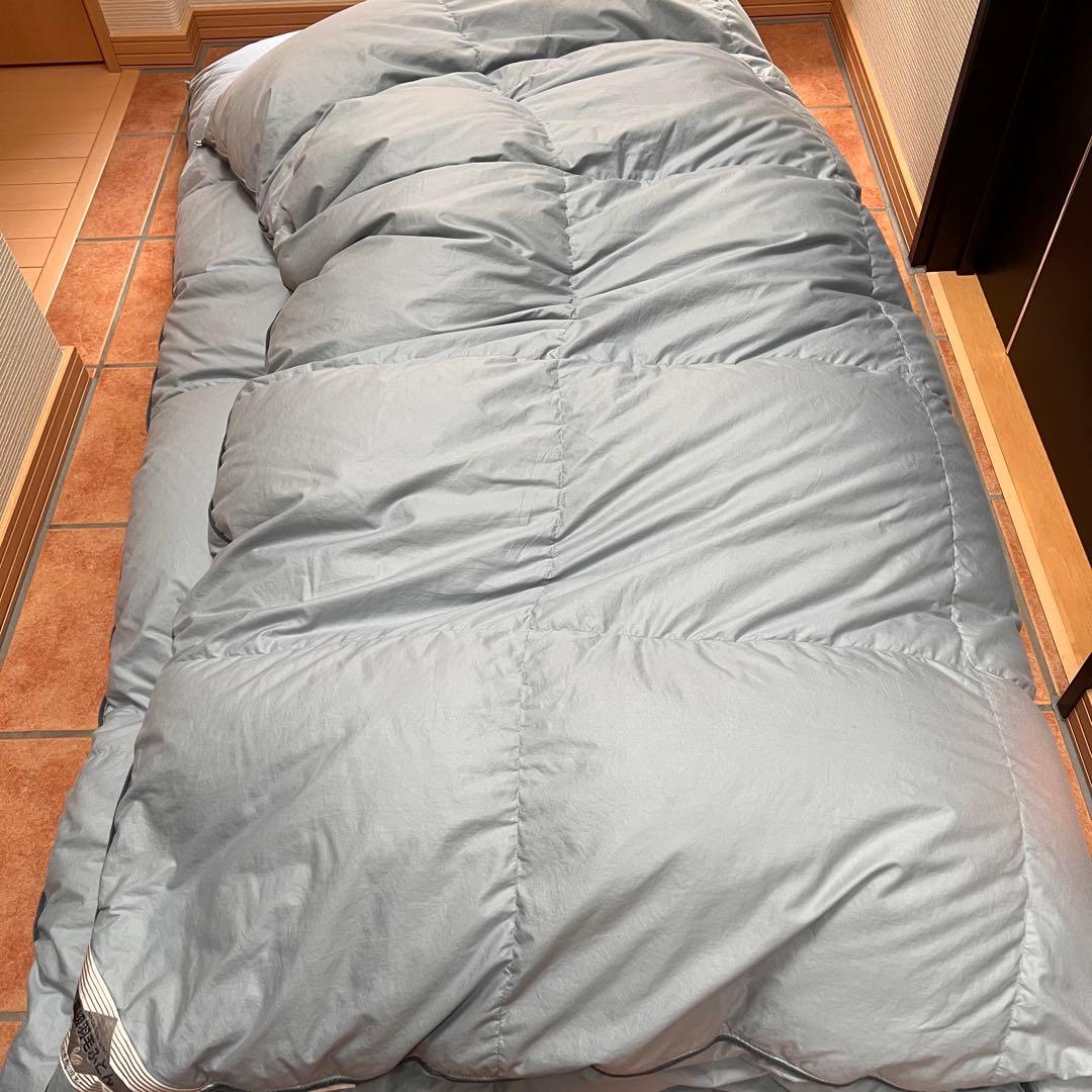 ダブル　西川羽毛布団 ポーランド産ホワイトグースダウン９５%フェザー５%
