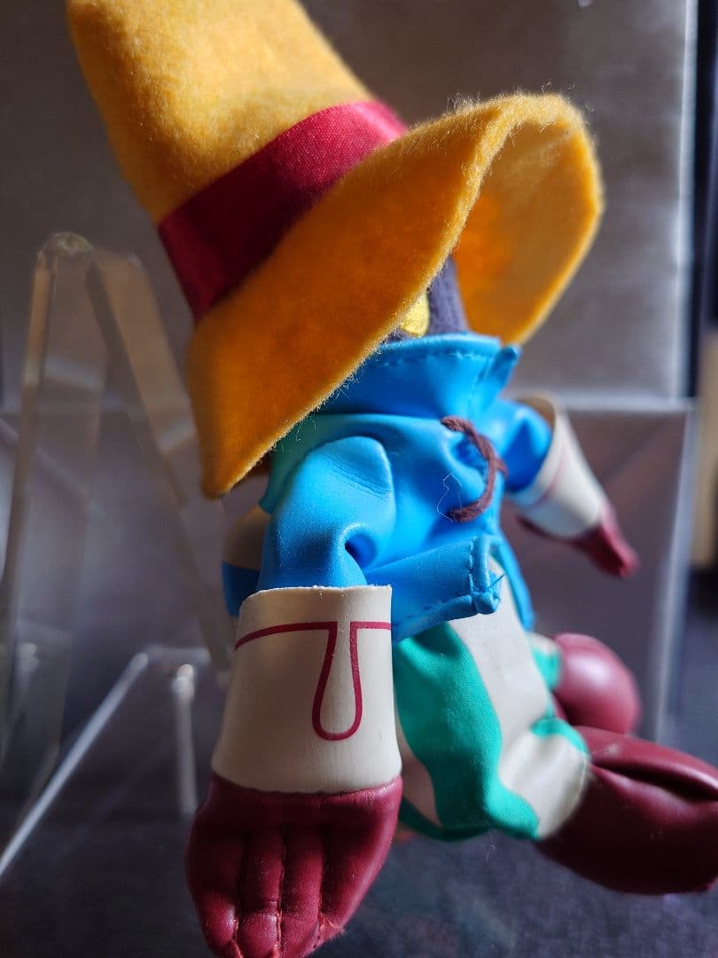 黒魔導士ビビ ぬいぐるみ & ファイナルファンタジーⅩ バンダナ予約特典 当時物