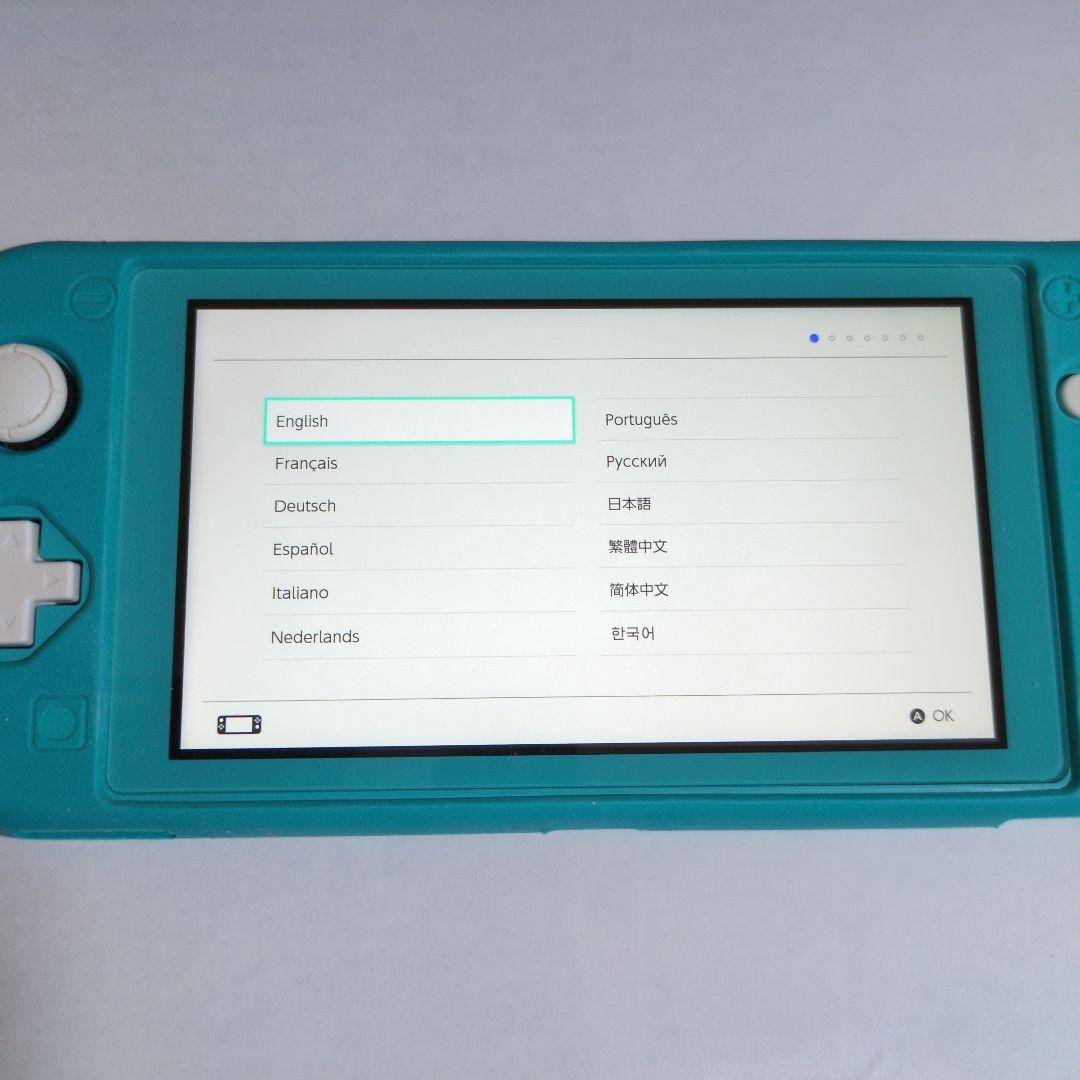 Nintendo Switch Lite ターコイズ 本体　中仕切り無し