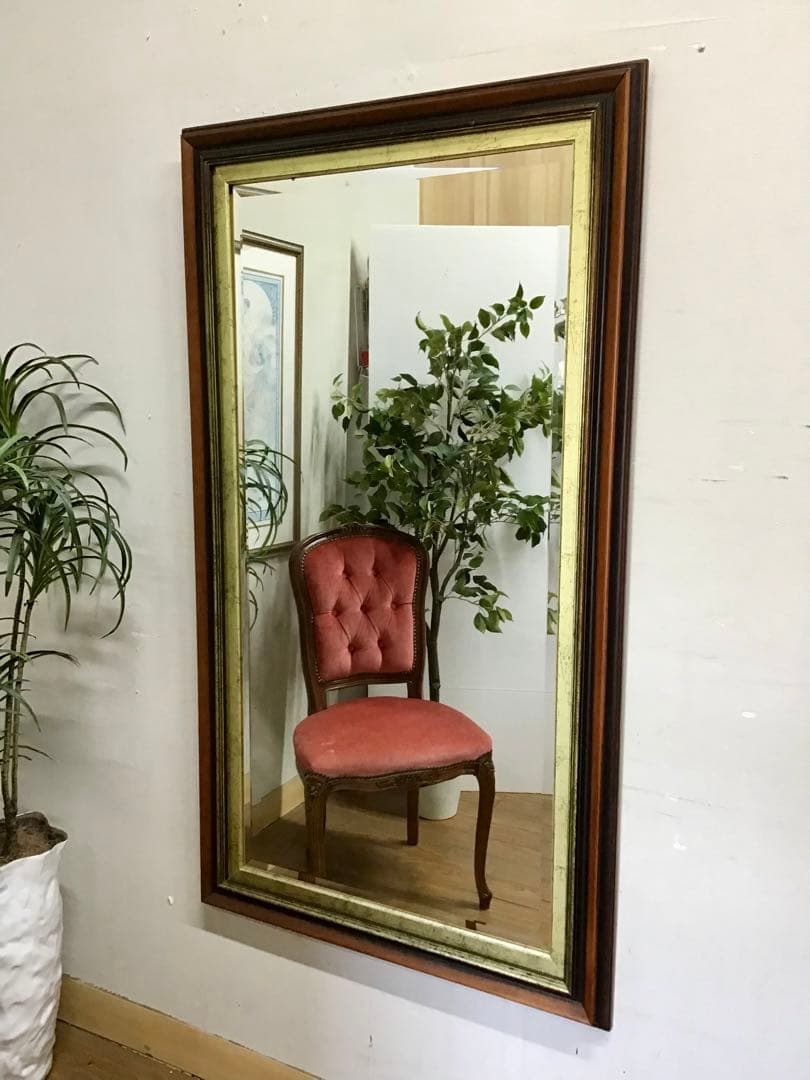 tetsu0525☆管232☆イタリア製☆アンティーク☆壁掛けウォームミラ