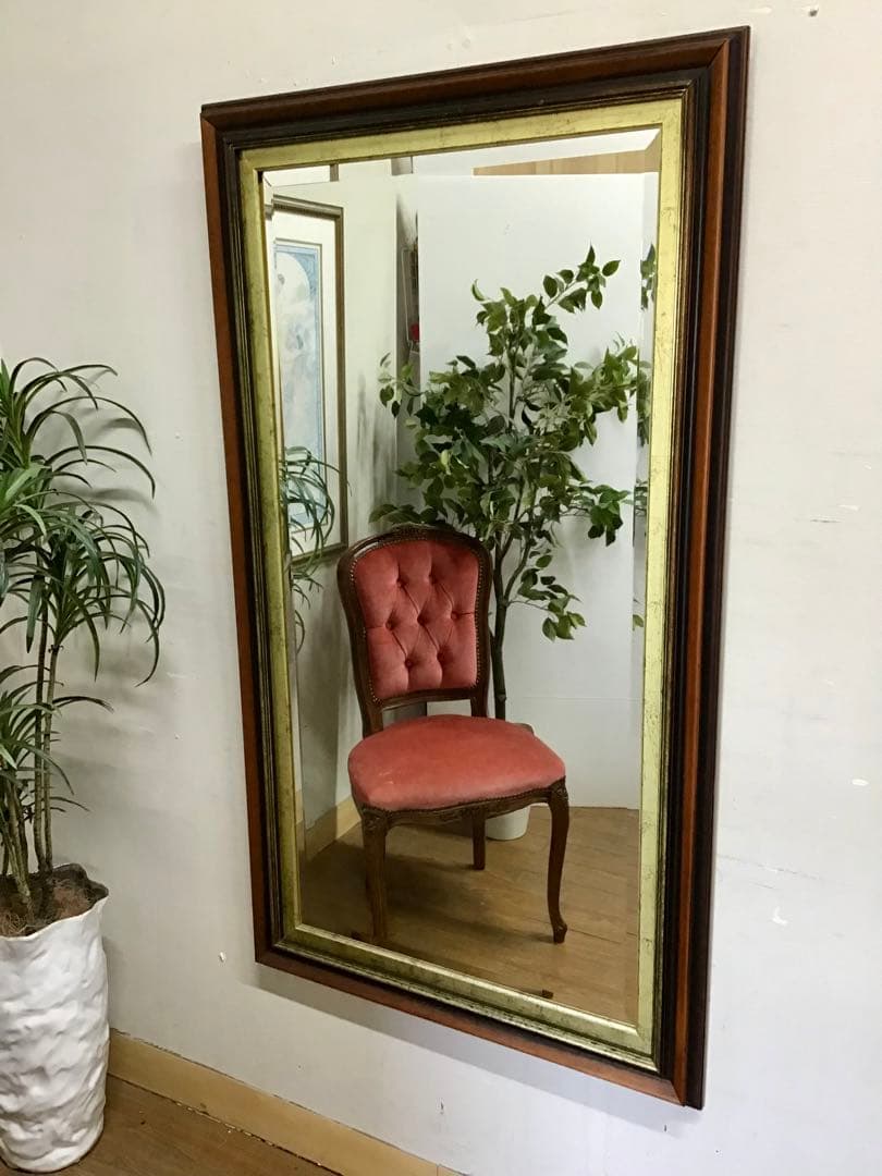 tetsu0525☆管232☆イタリア製☆アンティーク☆壁掛けウォームミラ