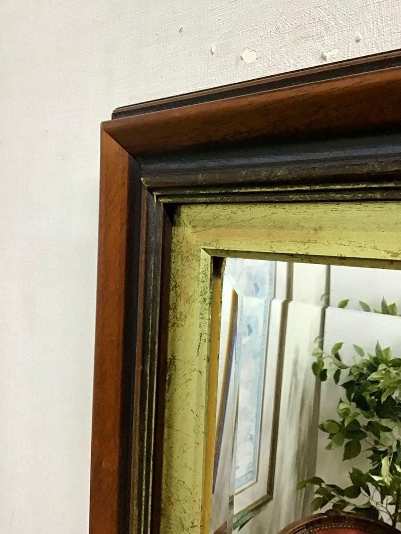 tetsu0525☆管232☆イタリア製☆アンティーク☆壁掛けウォームミラ