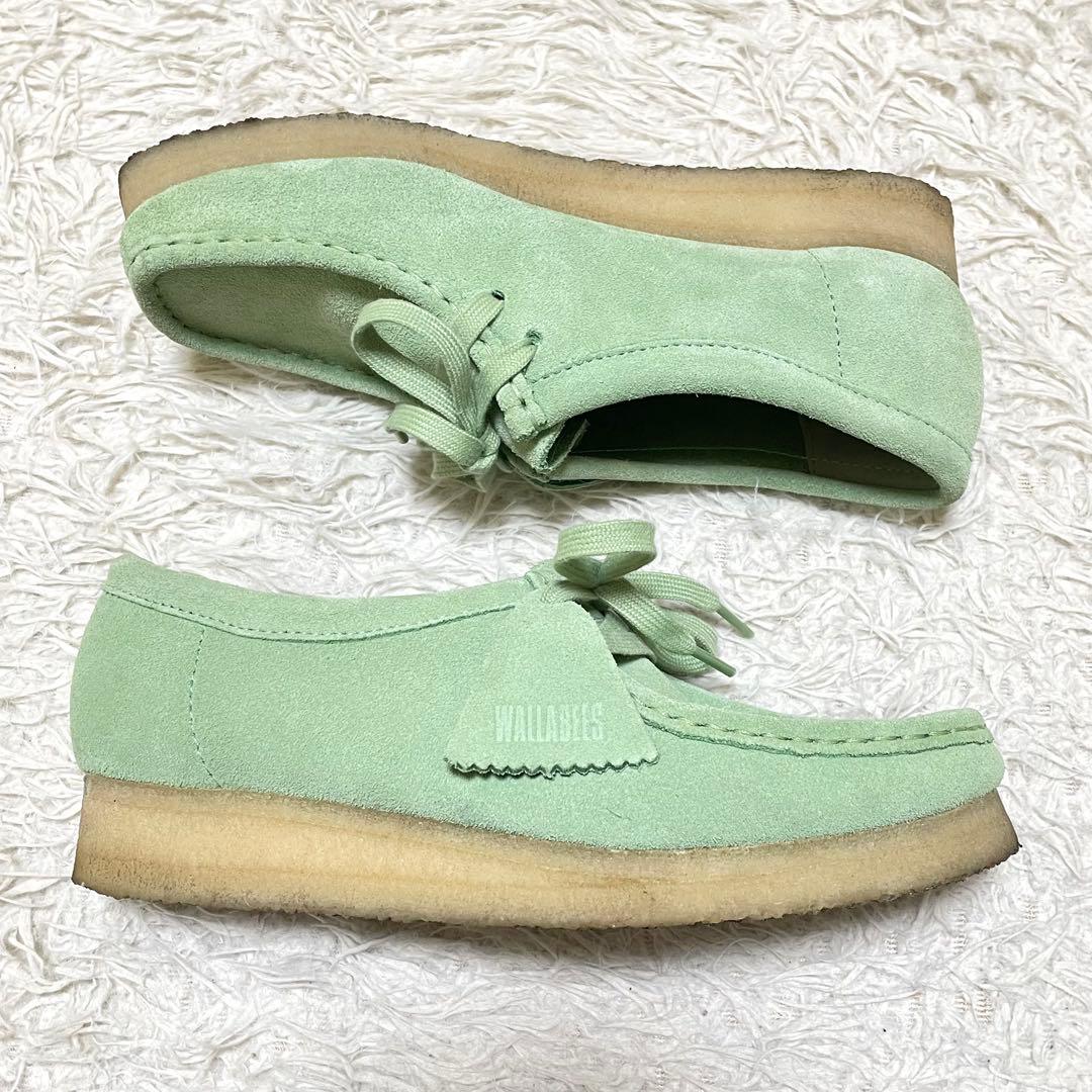 【極美品】CLARKS ORIGINALS WALLABEE スエード UK5