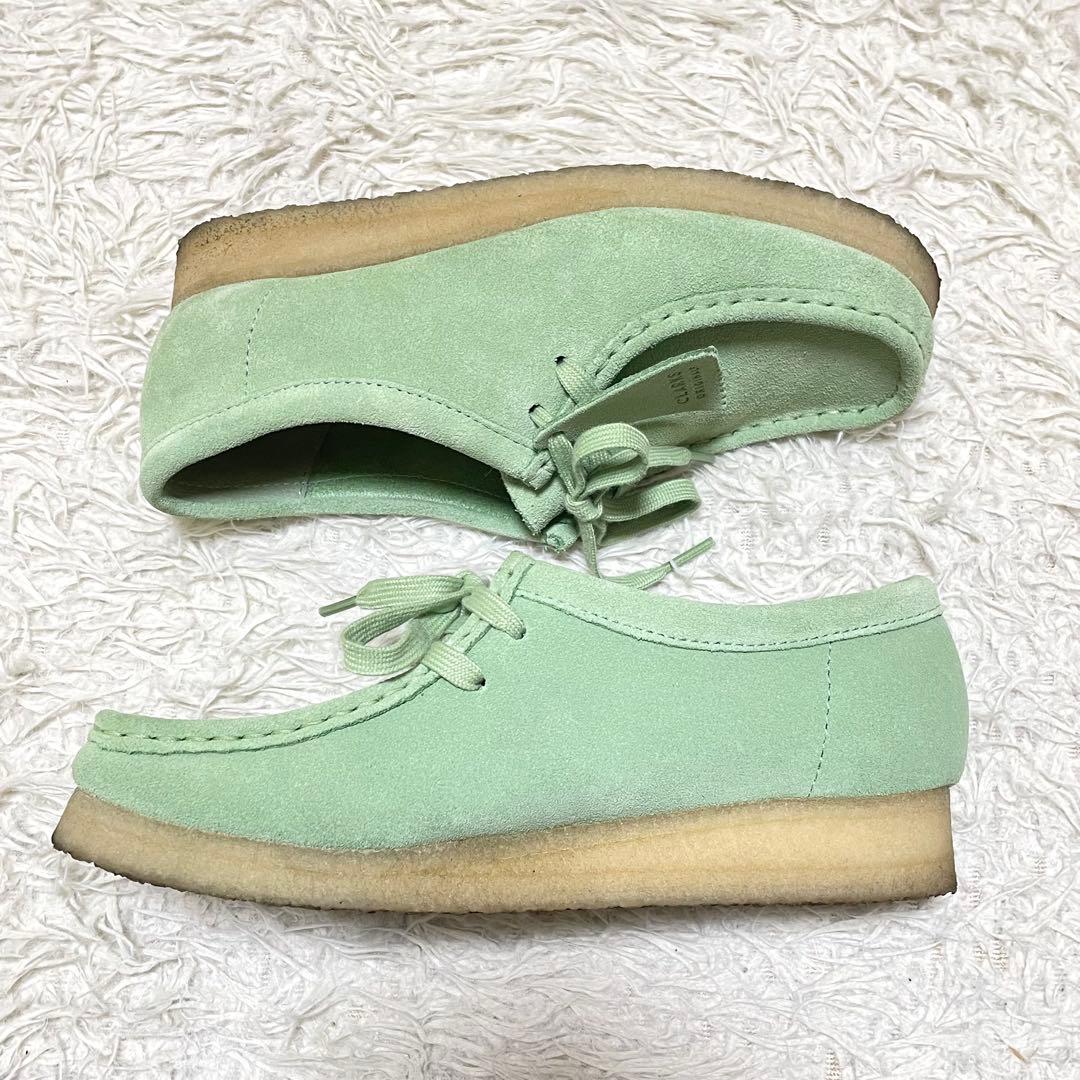 【極美品】CLARKS ORIGINALS WALLABEE スエード UK5