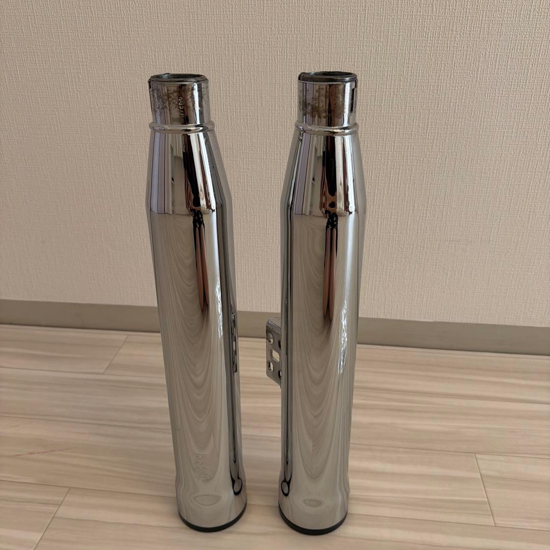 COBRA　Race Pro Tips 3インチ　スリップオンマフラー　クローム