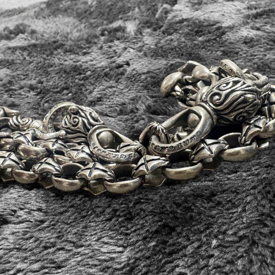 小物 artemis classic lion head wallet chain