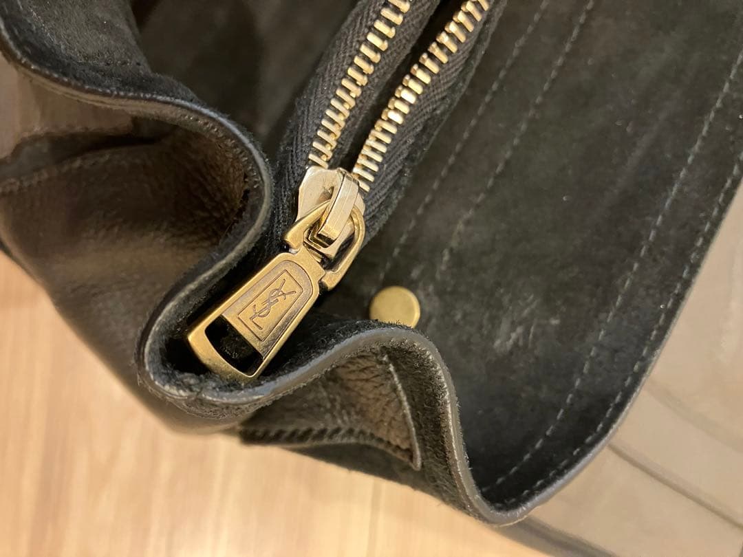 【レア】イヴサンローラン ヒョウ柄バッグ ミューズトゥ