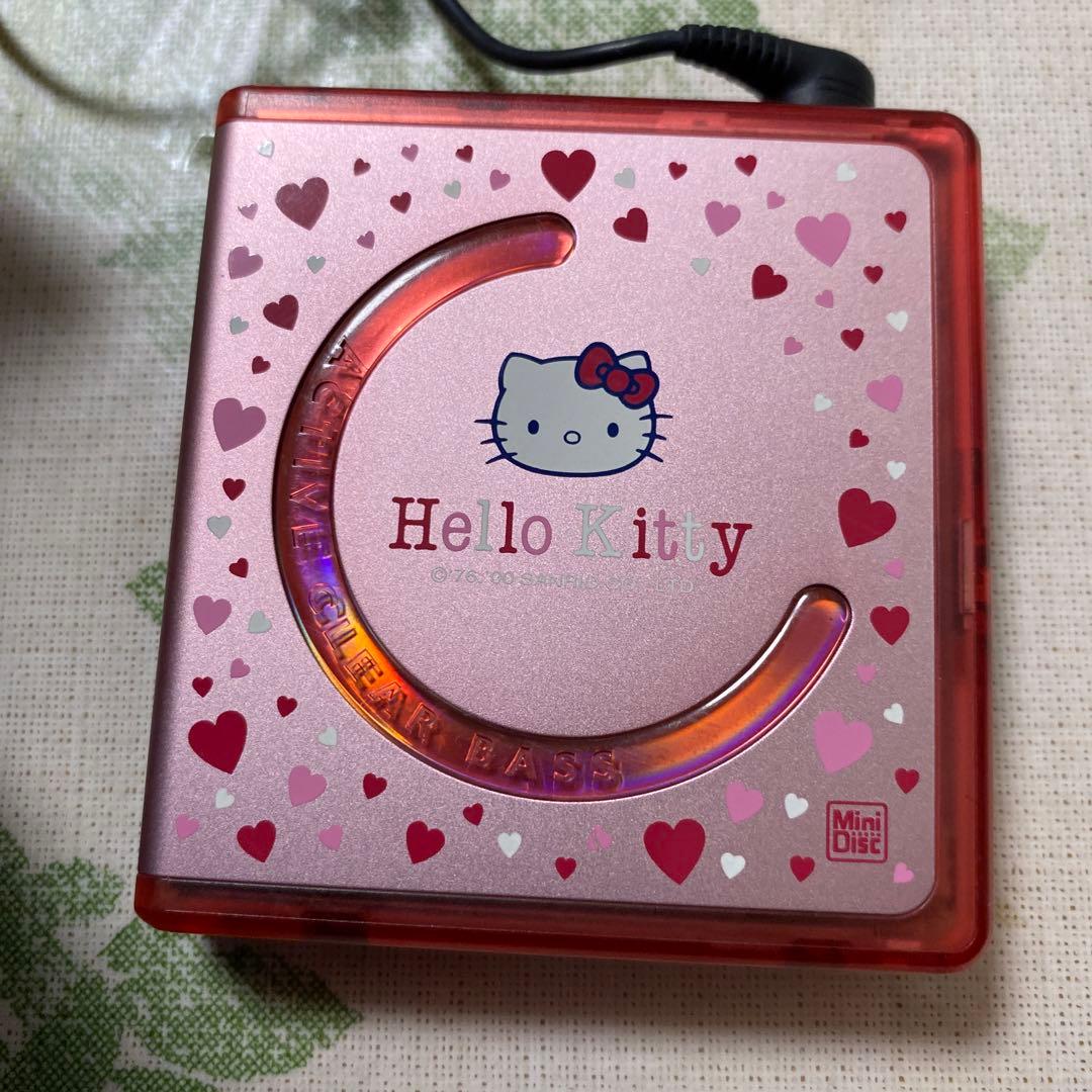 Victor ハローキティ ポータブル MDプレーヤー KT-MD5限定品
