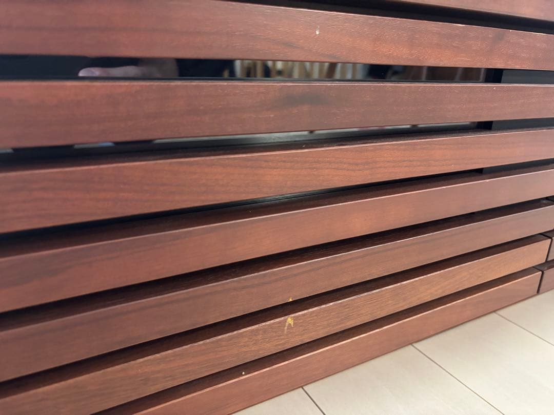 【最終値下げ〜11月26日(水)で終了】テレビボード 210cm／ウォールナット