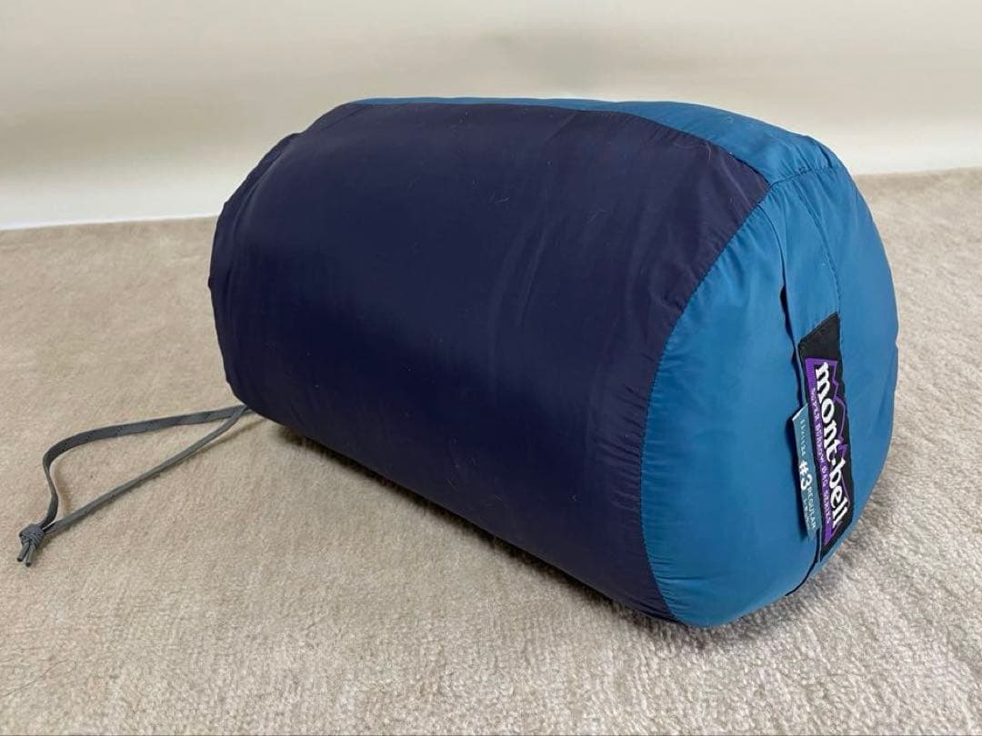 montbell モンベル シュラフ 寝袋 SUPER BURROW アウトドア