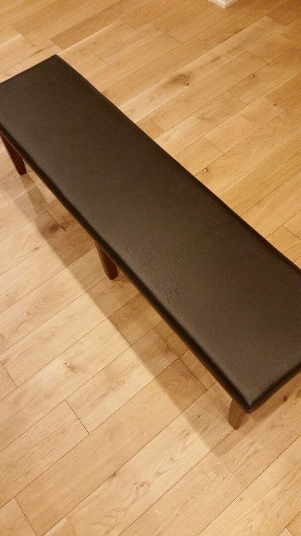 ダイニングチェア　ベンチ　3人掛け