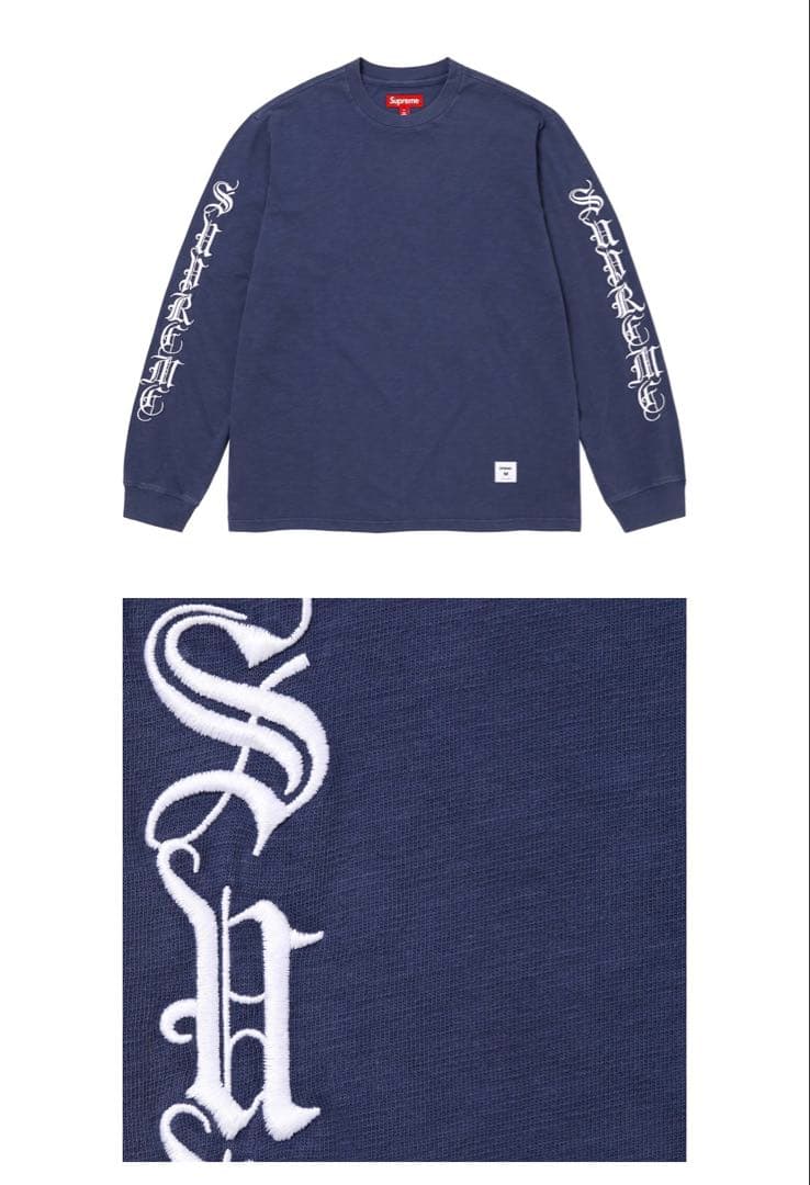 トップス Supreme 24AW Old English L/S Top
