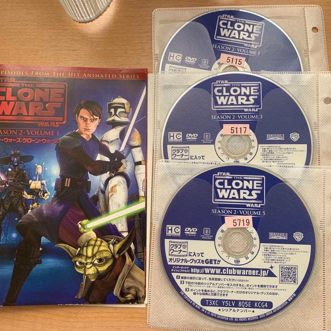 スターウォーズ　クローンウォーズDVD