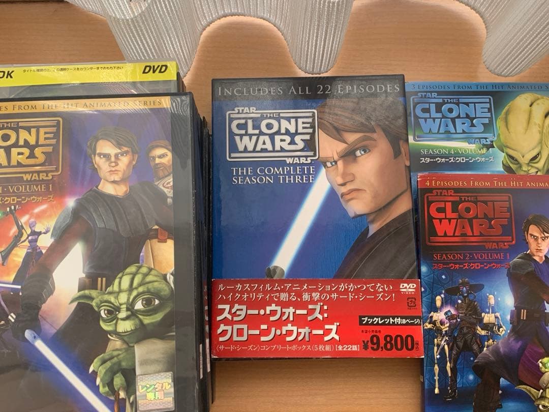 スターウォーズ　クローンウォーズDVD