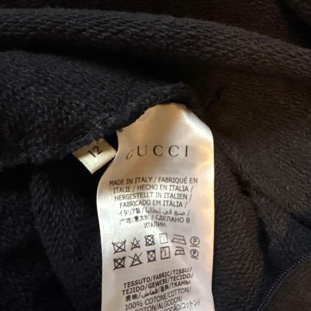 GUCCI ネイビー 半袖ワンピース