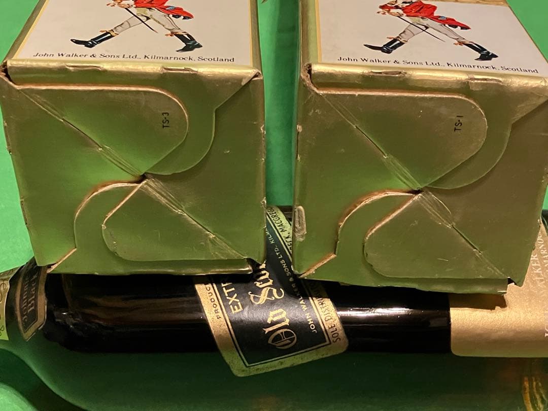 2本組　特級　ジョニーウォーカー　ブラックラベル　エクストラスペシャル　古い新品