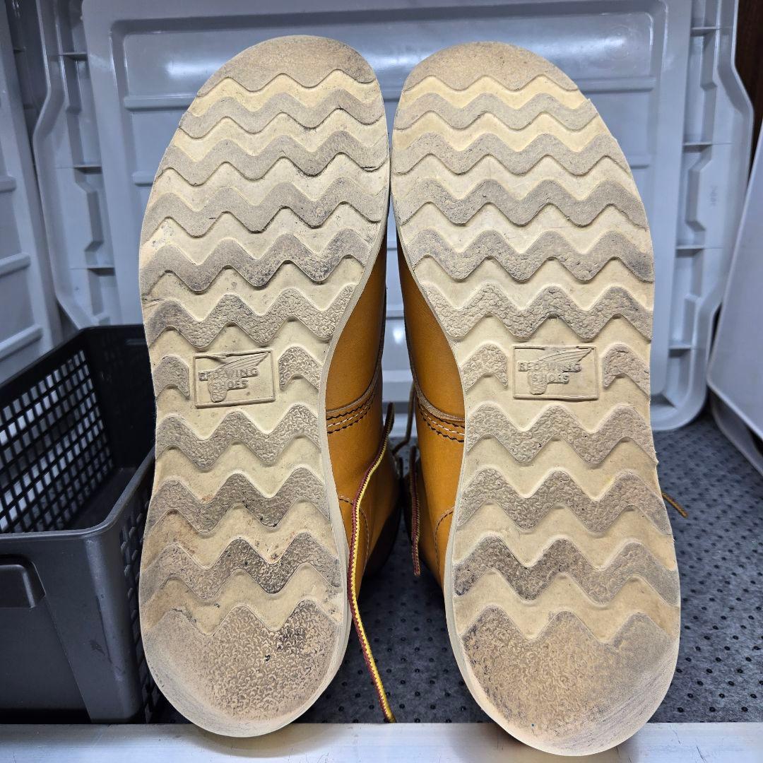 RED WING レッドウィング モックトゥ ブーツ オロ系 　イエロー