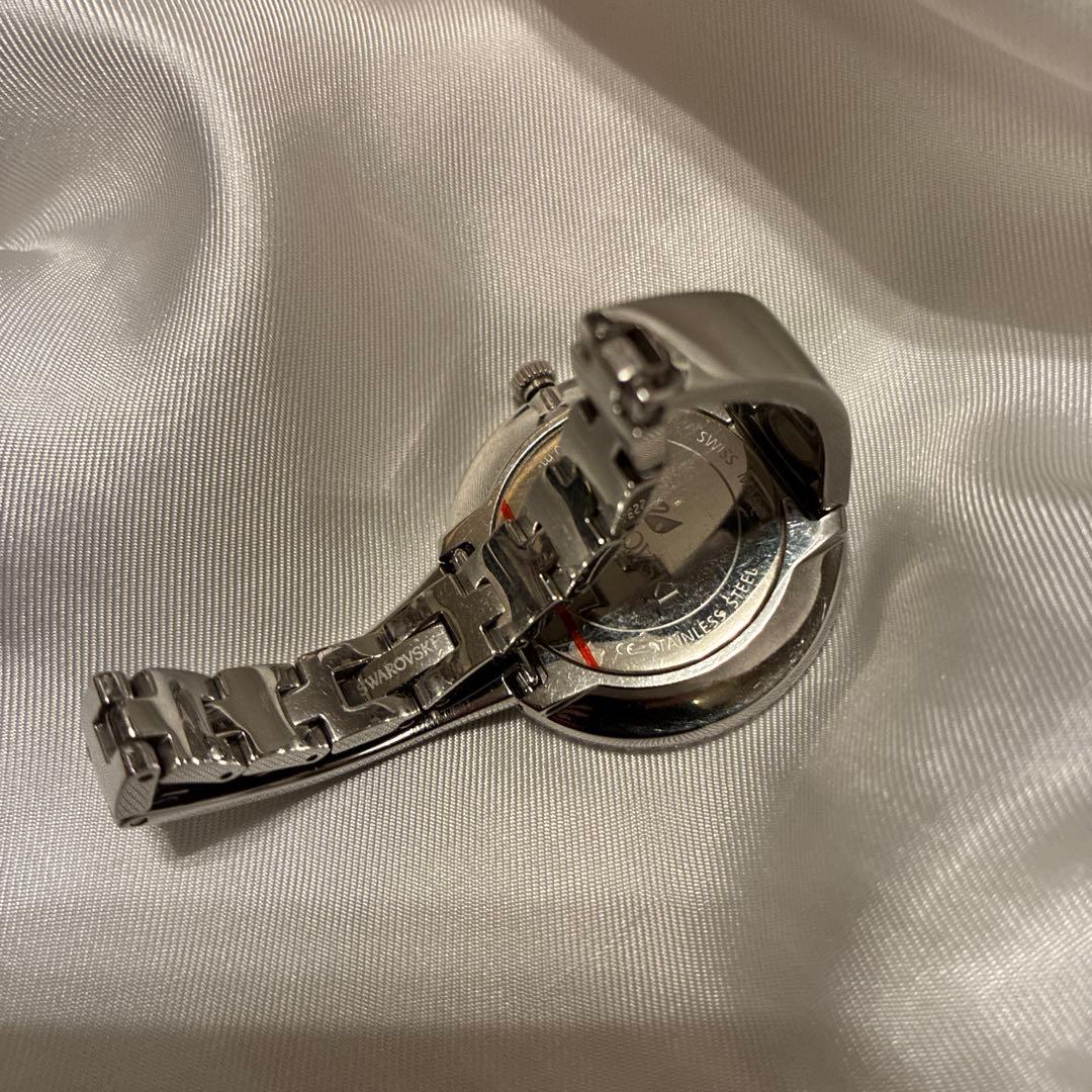 【新品電池】スワロフスキー 腕時計 ウォッチ 5483853 クリスタル