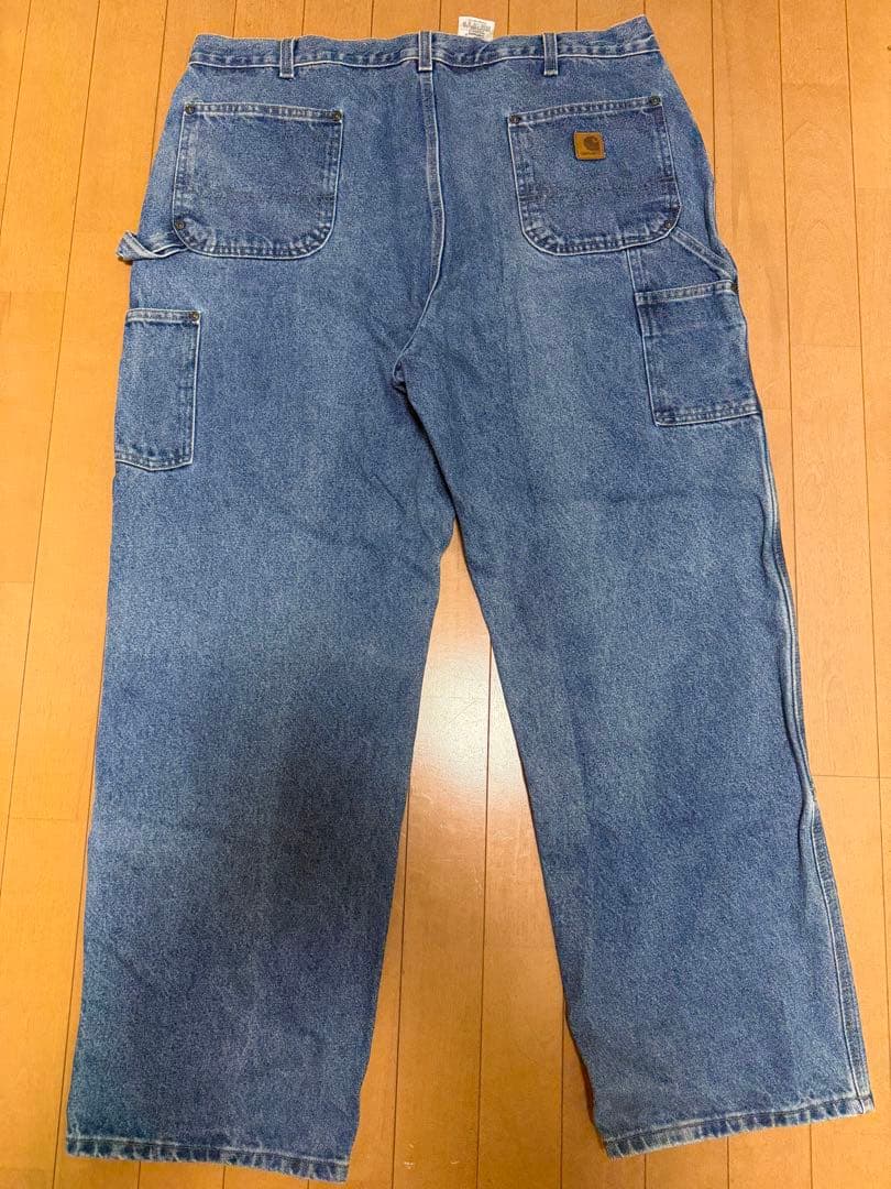 Carhartt ワークパンツ デニムブルー(W42 × L32)