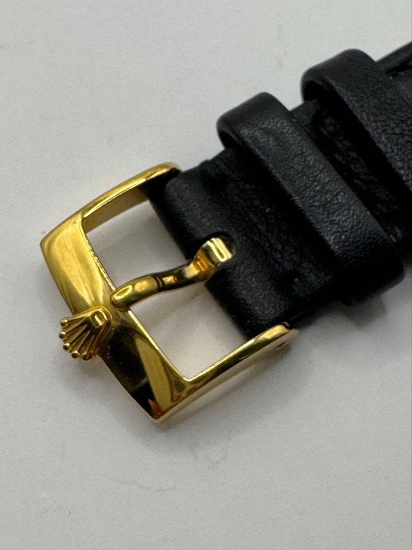 ＲＯＬＥＸ　１９ｍｍ純正皮ベルト　純正ＧＦ尾錠　純正バネ棒　未使用品