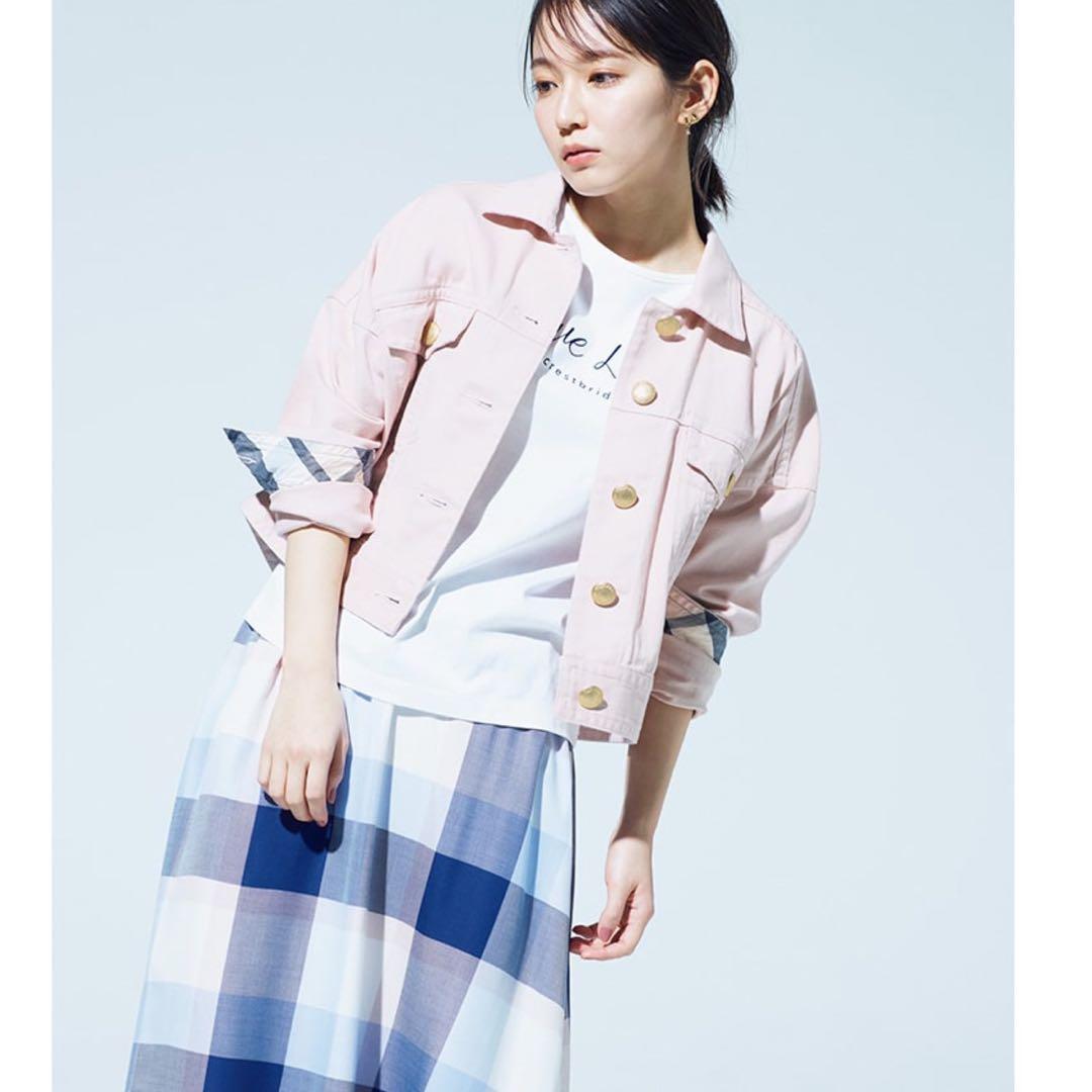 新品ブルーレーベル　吉岡里帆着用　ショート丈　Gジャン　サイズ38