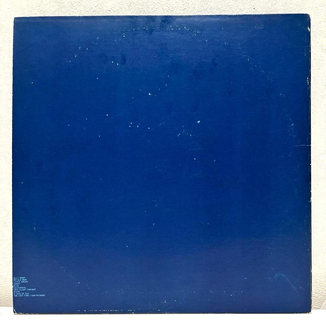 【USオリジナル】ジョニ・ミッチェル　ブルー　初版プレス　音質良好！！