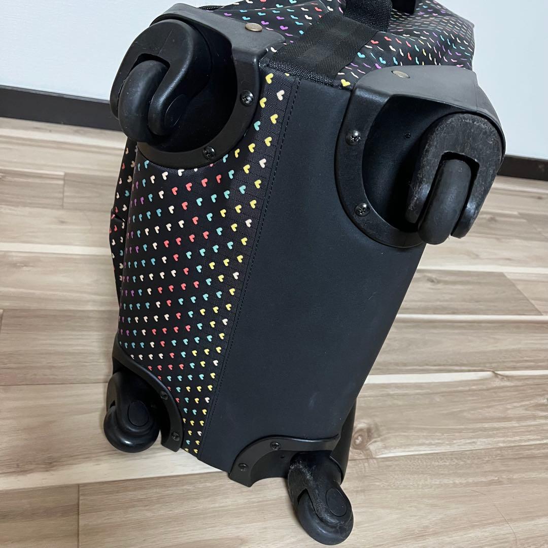 LESPORTSACレスポートサック　キャリーケースバッグ　ハート柄