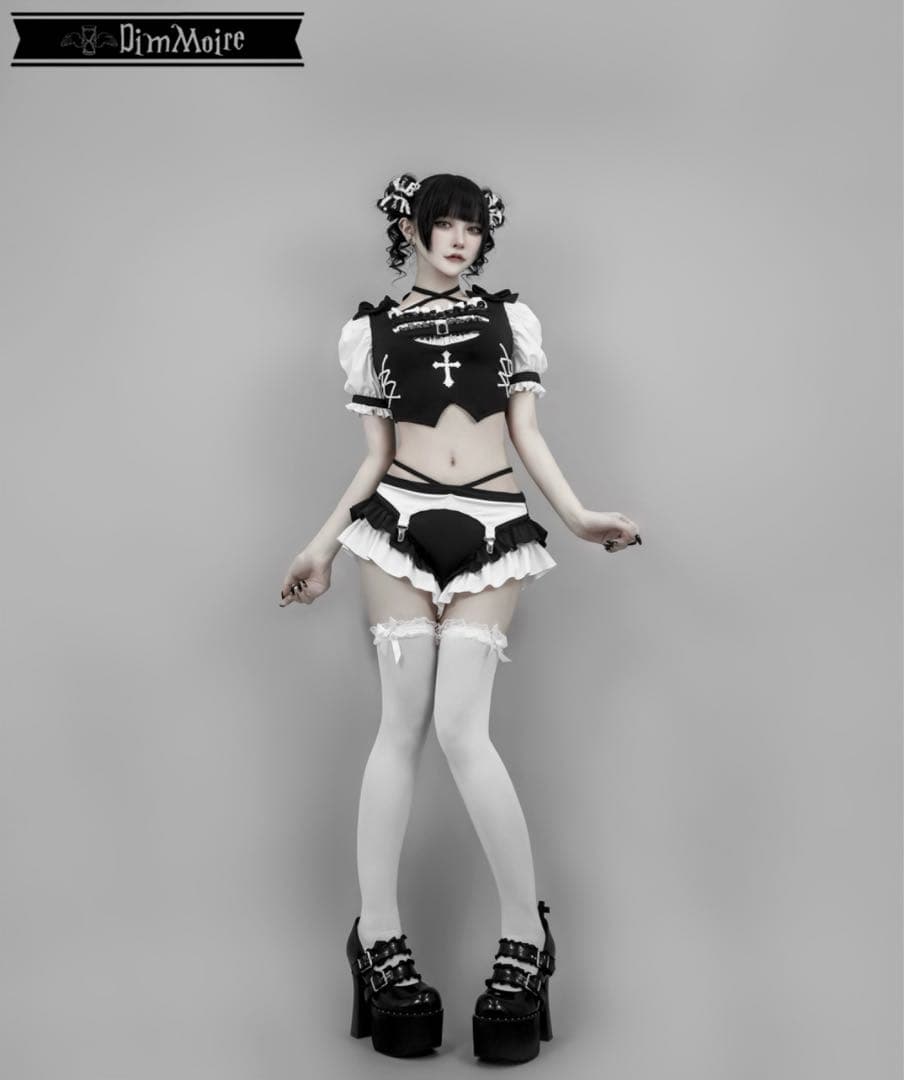 DimMoire ディムモアール 融ける夢の約束スイムウェア 水着 White