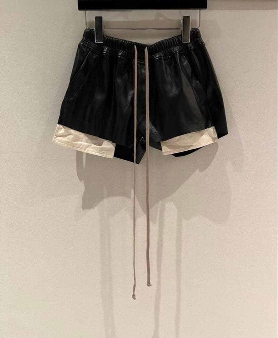 RICK OWENS Hollywood Fog Boxer ショートパンツ